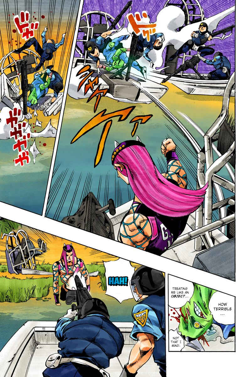 Page 6 Chapter 81 JoJos Bizarre Adventure, Part 6: Stone Ocean (Official Colored)