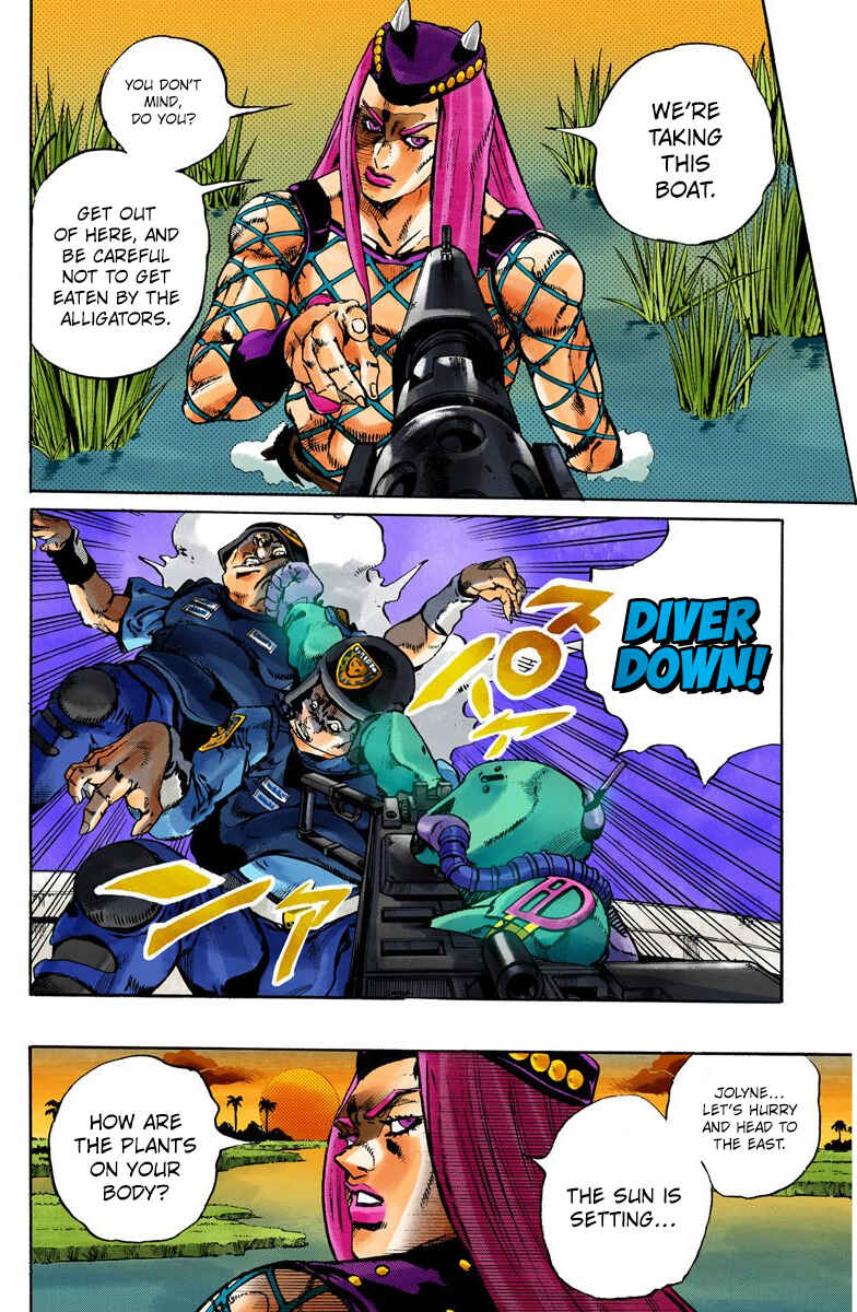 Page 7 Chapter 81 JoJos Bizarre Adventure, Part 6: Stone Ocean (Official Colored)