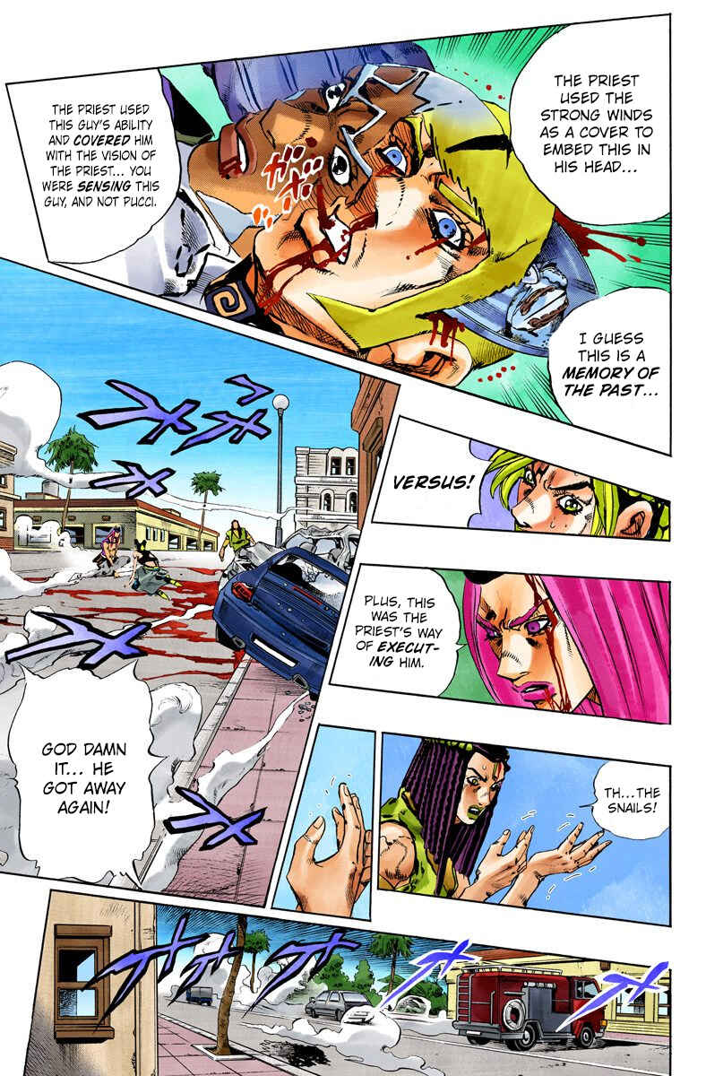 Page 11 Chapter 137 JoJos Bizarre Adventure, Part 6: Stone Ocean (Official Colored)