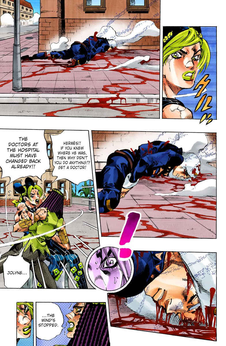 Page 13 Chapter 137 JoJos Bizarre Adventure, Part 6: Stone Ocean (Official Colored)