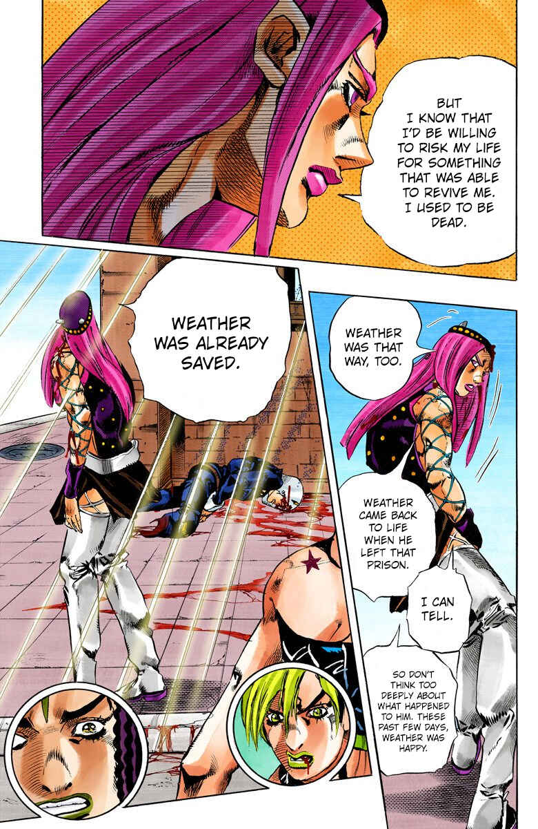 Page 15 Chapter 137 JoJos Bizarre Adventure, Part 6: Stone Ocean (Official Colored)