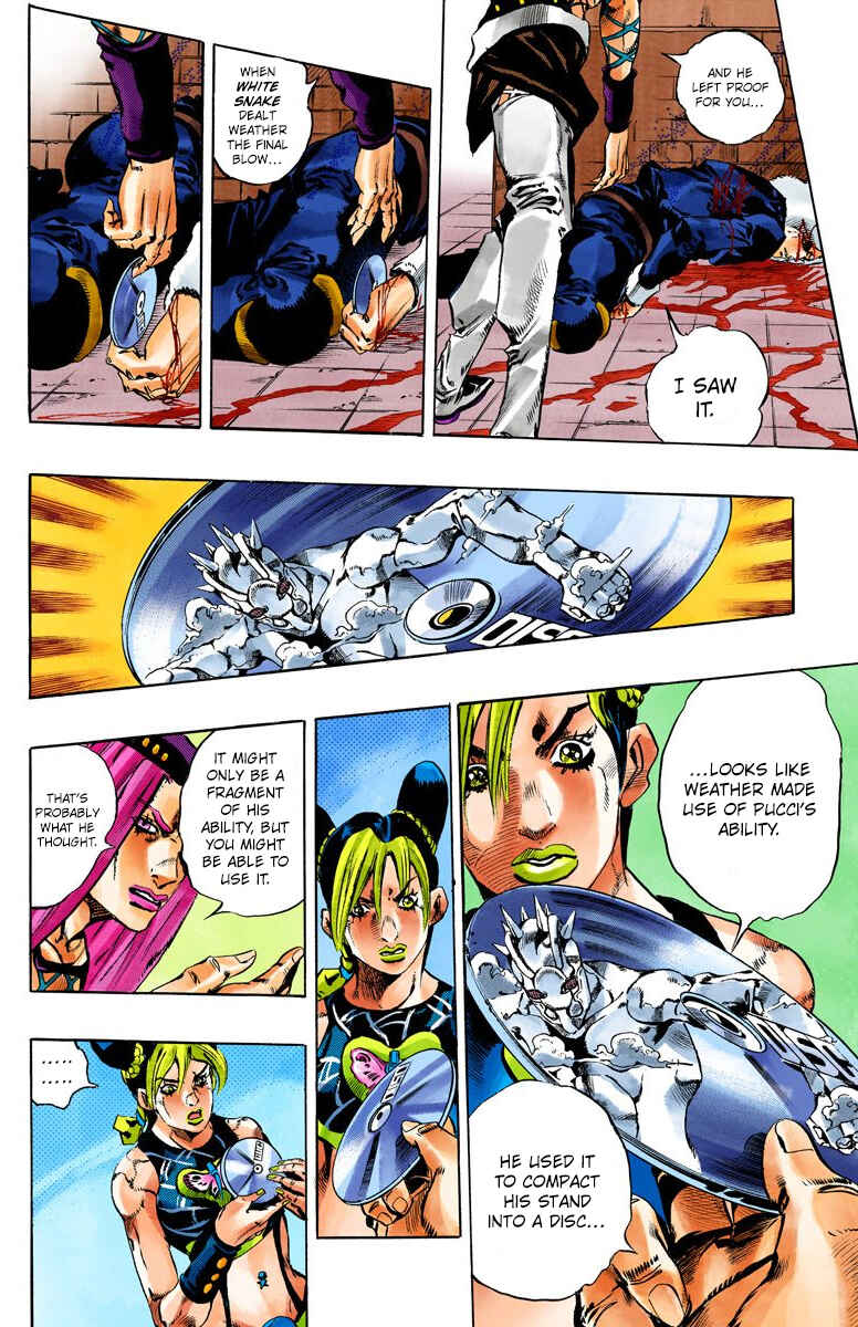Page 16 Chapter 137 JoJos Bizarre Adventure, Part 6: Stone Ocean (Official Colored)