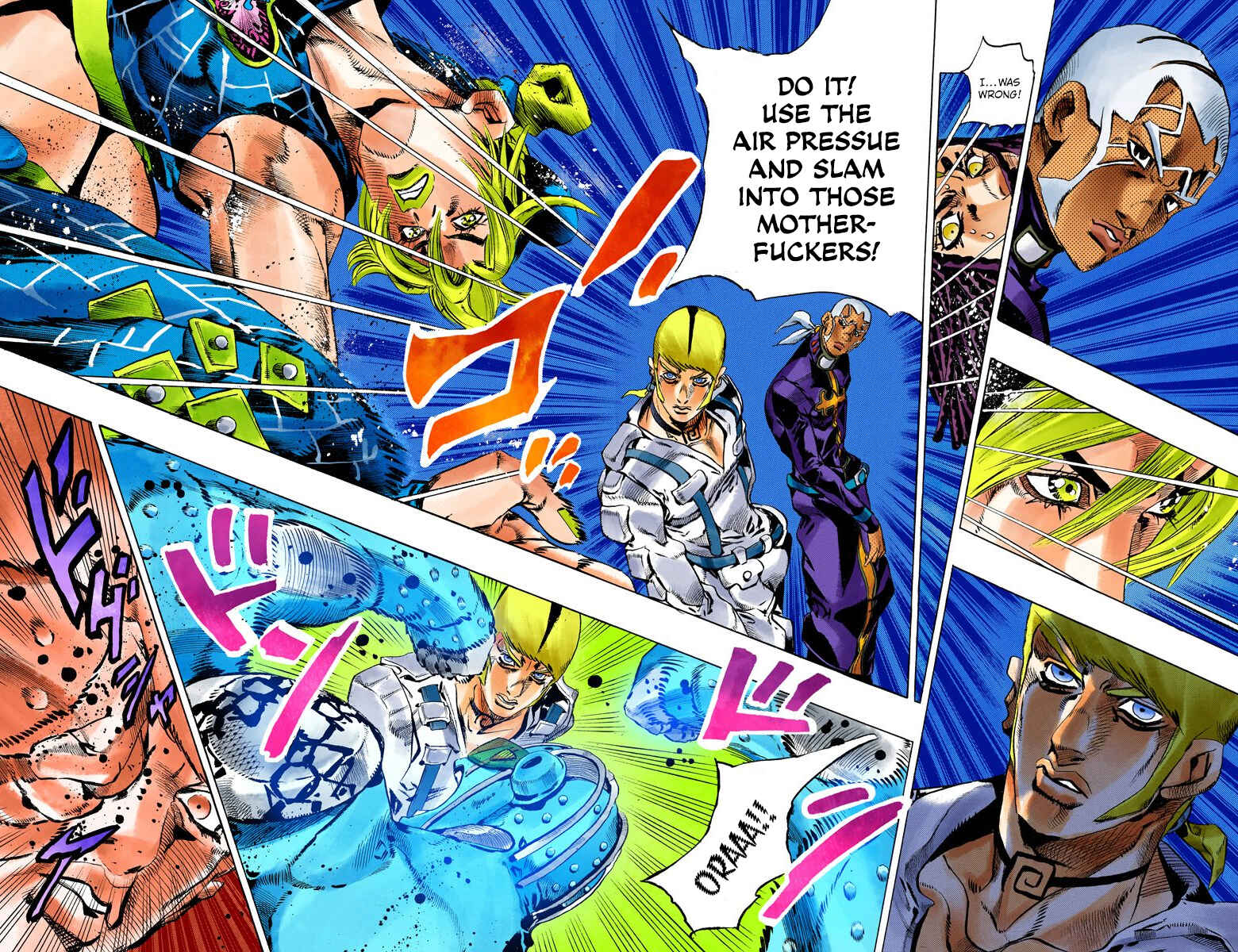 Page 10 Chapter 121 JoJos Bizarre Adventure, Part 6: Stone Ocean (Official Colored)