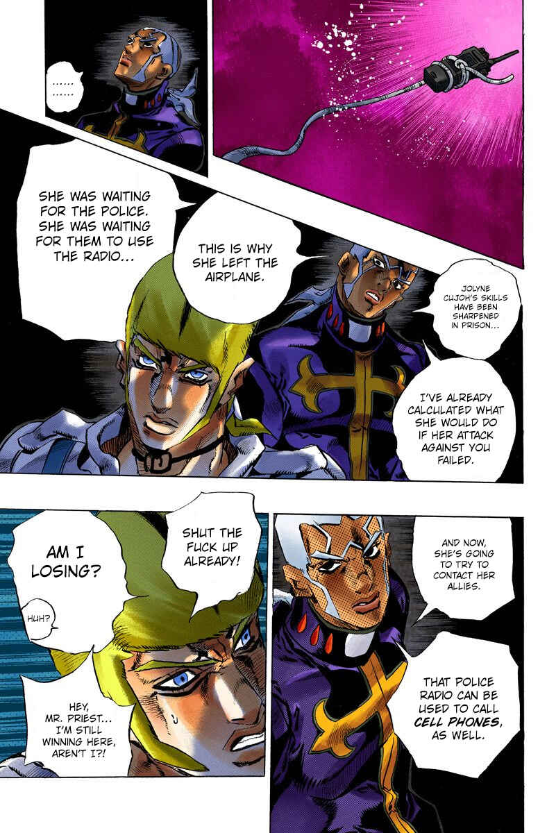 Page 15 Chapter 121 JoJos Bizarre Adventure, Part 6: Stone Ocean (Official Colored)