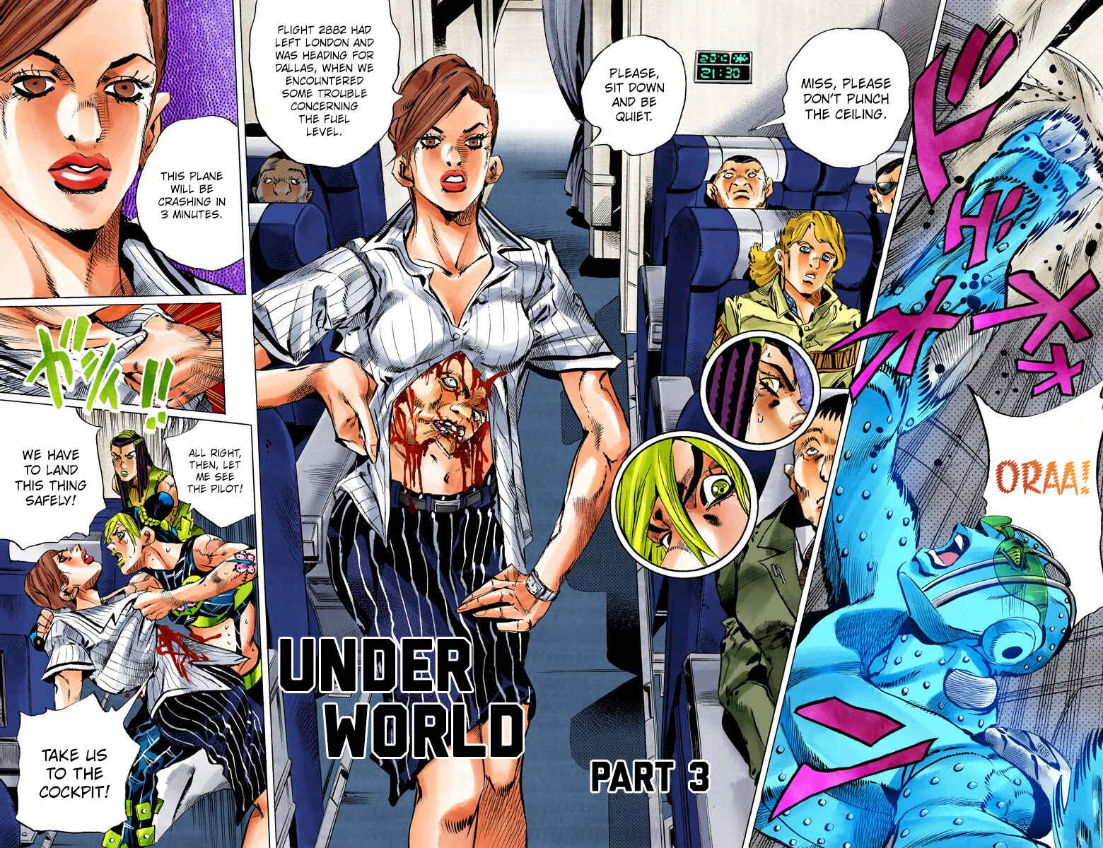 Page 2 Chapter 121 JoJos Bizarre Adventure, Part 6: Stone Ocean (Official Colored)