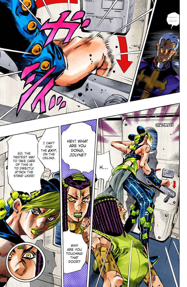 Page 8 Chapter 121 JoJos Bizarre Adventure, Part 6: Stone Ocean (Official Colored)
