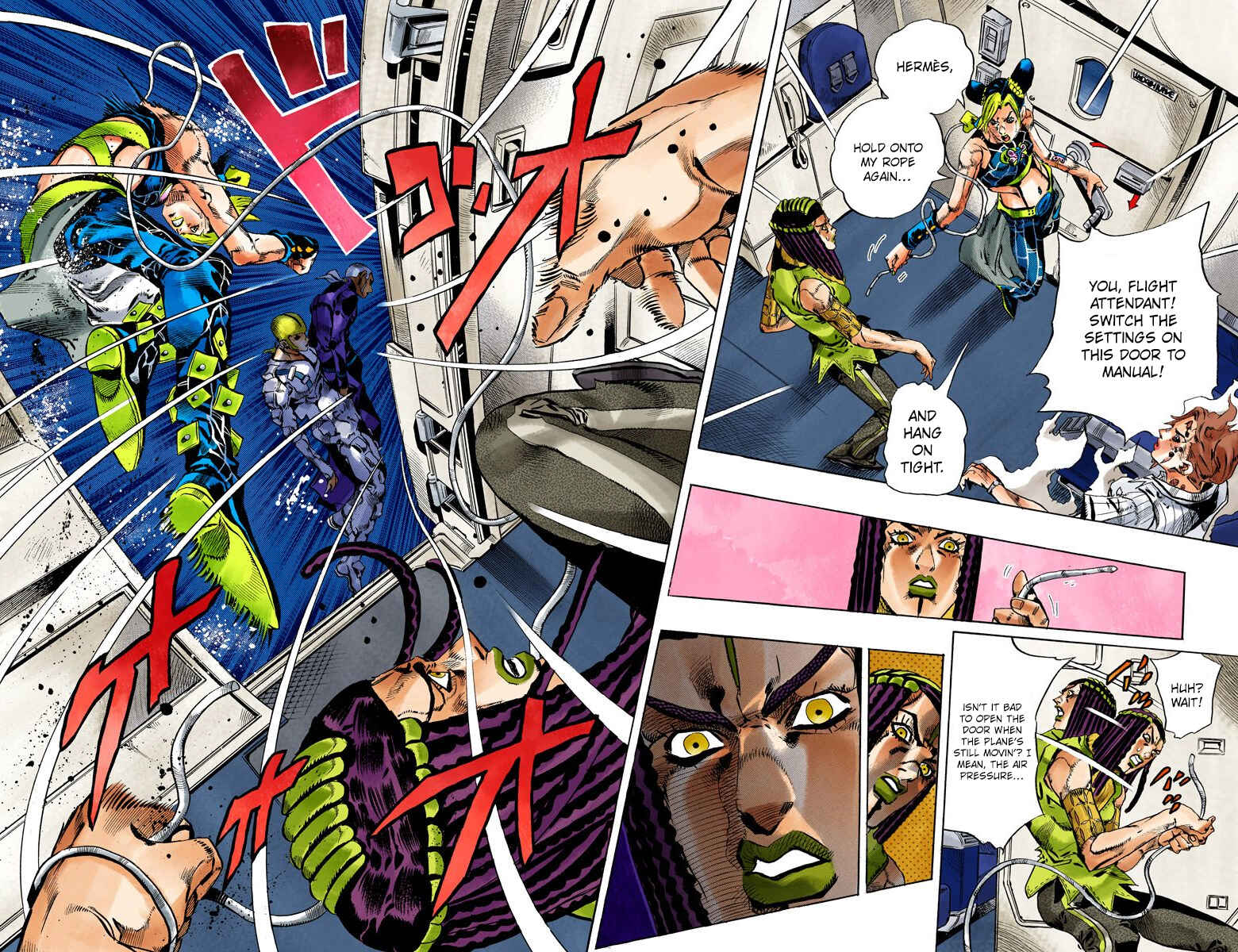 Page 9 Chapter 121 JoJos Bizarre Adventure, Part 6: Stone Ocean (Official Colored)