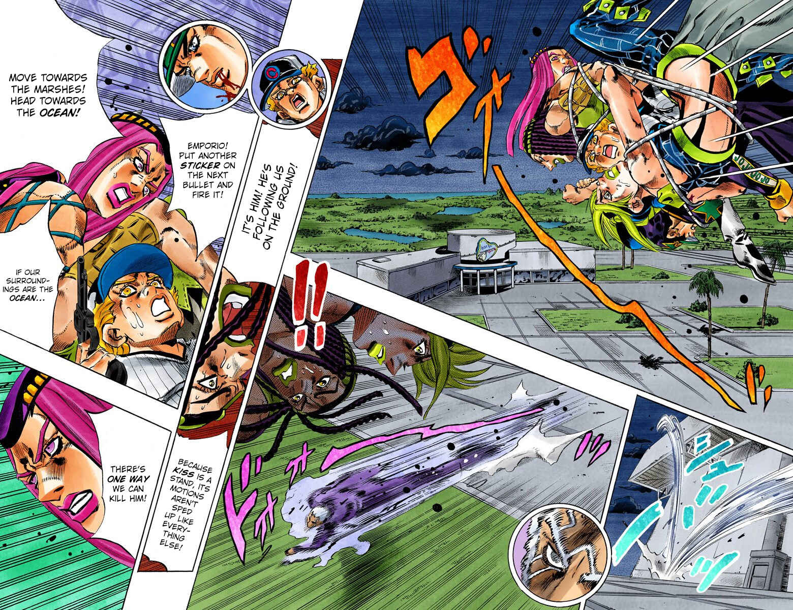 Page 12 Chapter 152 JoJos Bizarre Adventure, Part 6: Stone Ocean (Official Colored)