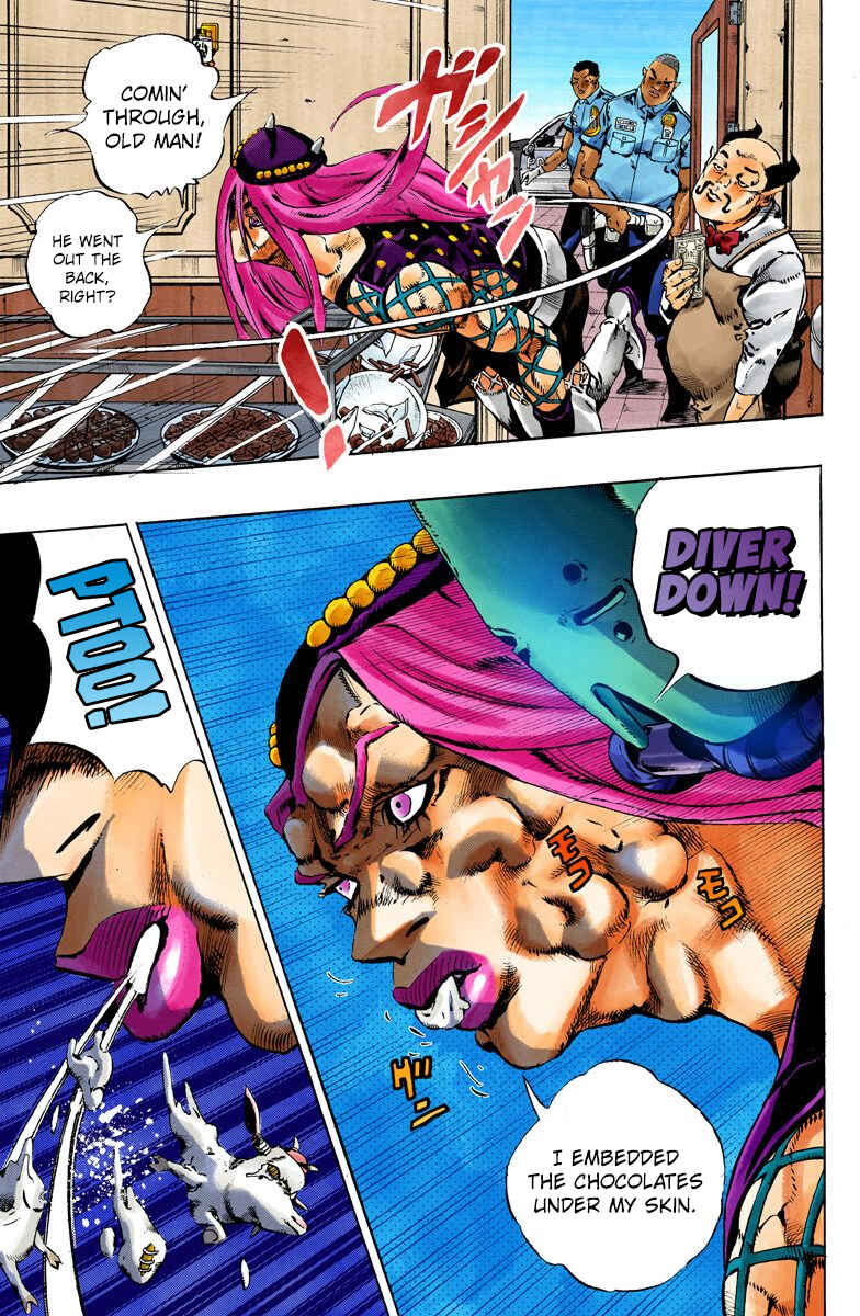 Page 10 Chapter 107 JoJos Bizarre Adventure, Part 6: Stone Ocean (Official Colored)