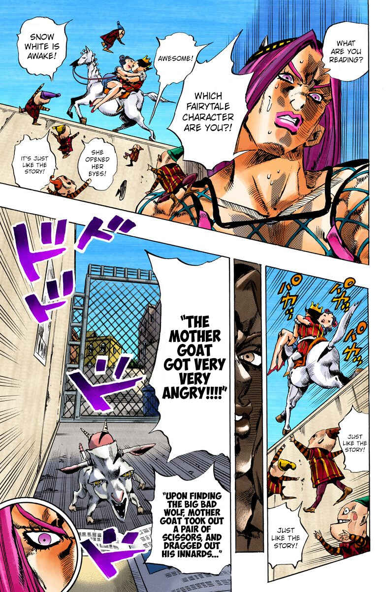 Page 17 Chapter 107 JoJos Bizarre Adventure, Part 6: Stone Ocean (Official Colored)