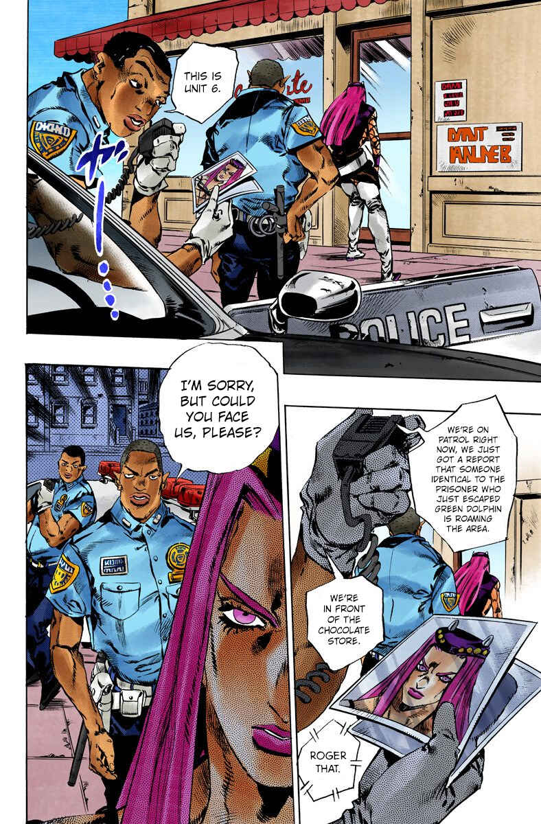 Page 7 Chapter 107 JoJos Bizarre Adventure, Part 6: Stone Ocean (Official Colored)