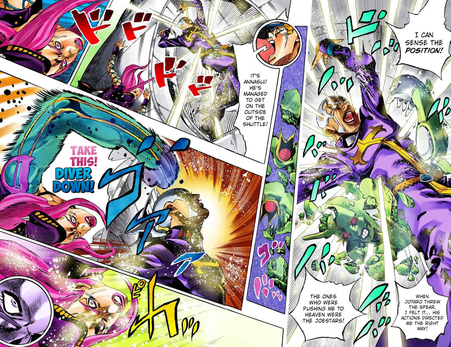 Page 13 Chapter 148 JoJos Bizarre Adventure, Part 6: Stone Ocean (Official Colored)