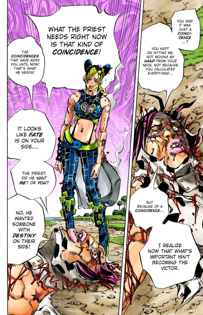 Page 13 Chapter 117 JoJos Bizarre Adventure, Part 6: Stone Ocean (Official Colored)