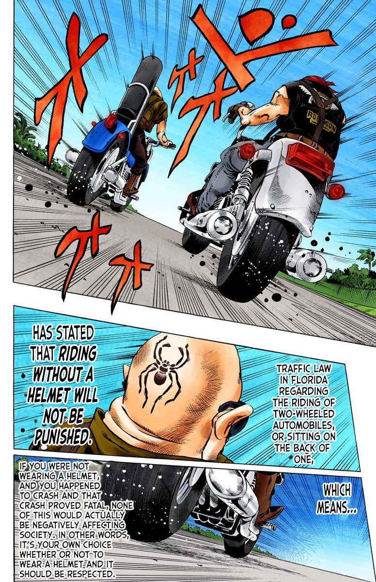 Page 17 Chapter 117 JoJos Bizarre Adventure, Part 6: Stone Ocean (Official Colored)