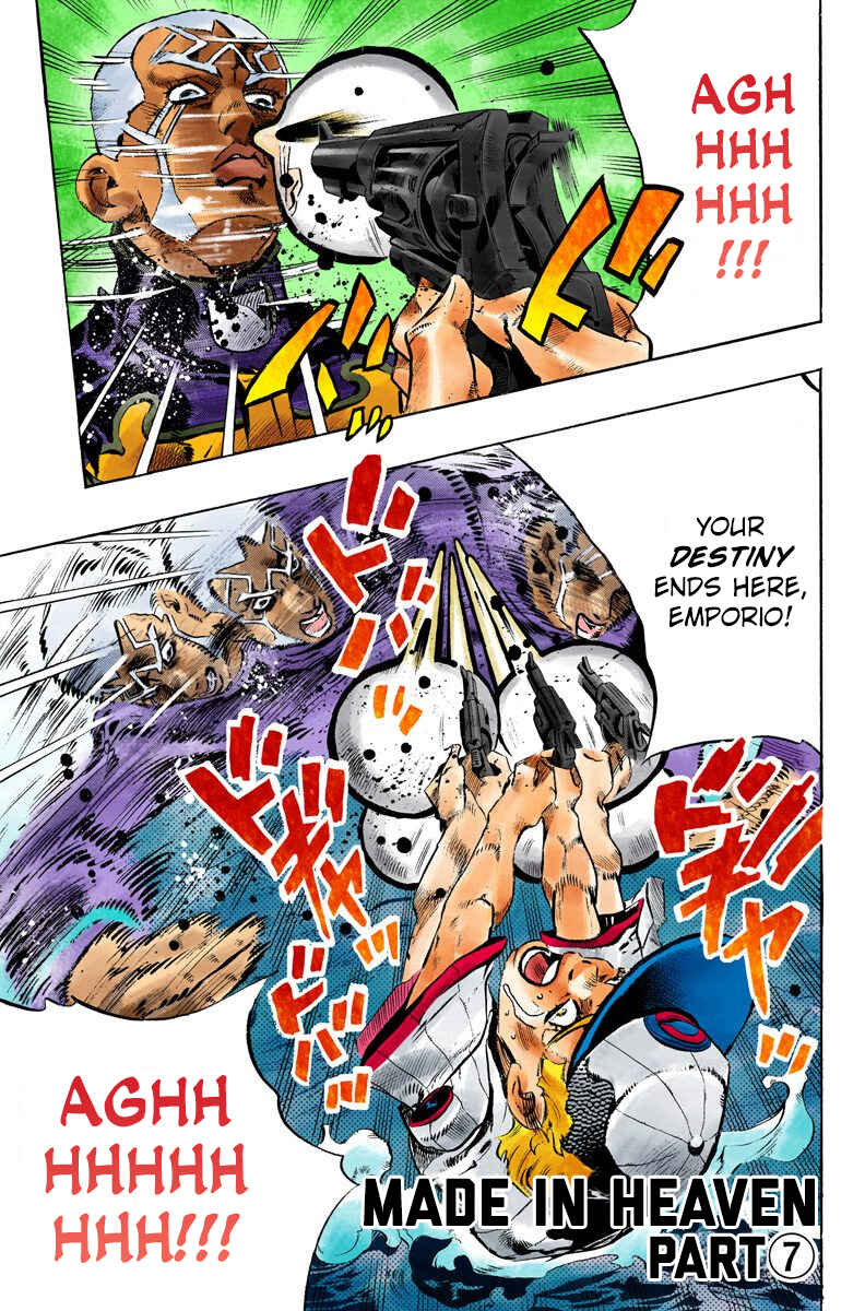 Page 1 Chapter 155 JoJos Bizarre Adventure, Part 6: Stone Ocean (Official Colored)