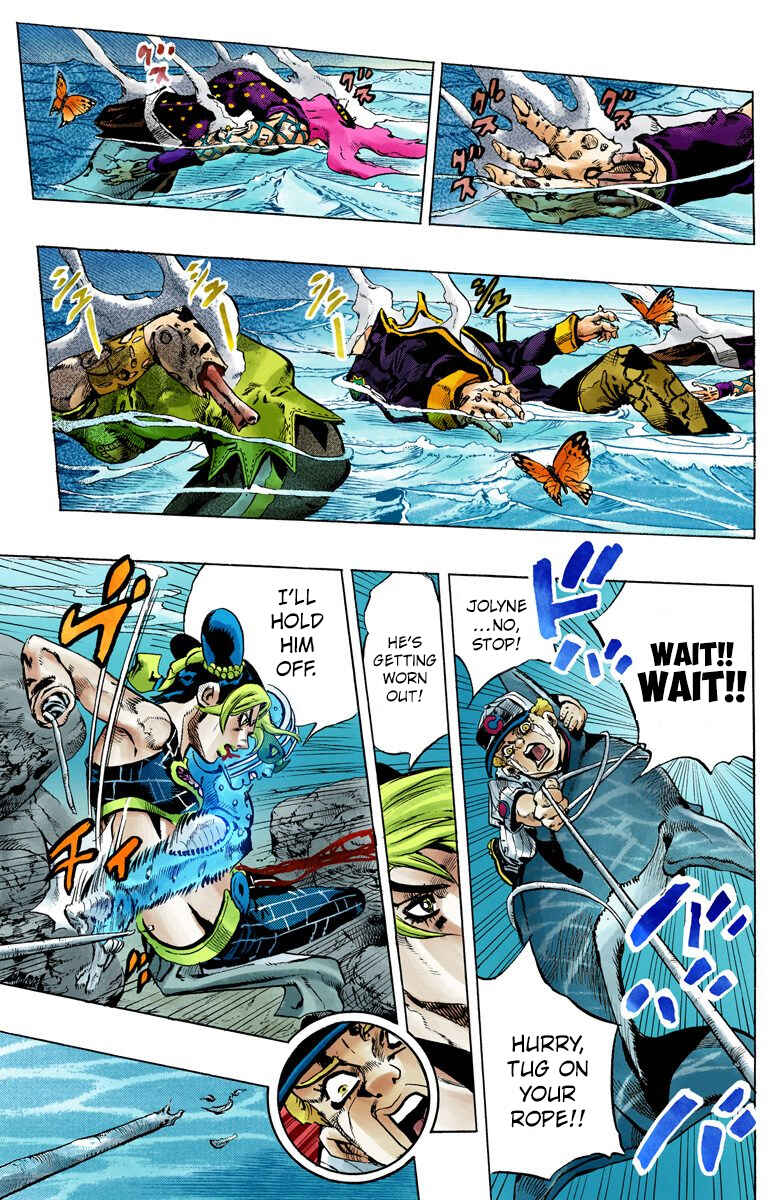 Page 10 Chapter 155 JoJos Bizarre Adventure, Part 6: Stone Ocean (Official Colored)