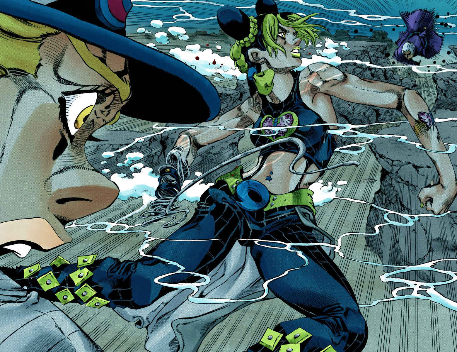 Page 11 Chapter 155 JoJos Bizarre Adventure, Part 6: Stone Ocean (Official Colored)