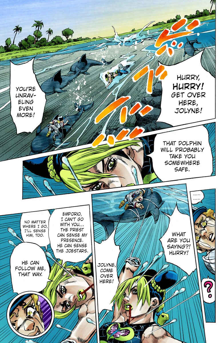 Page 8 Chapter 155 JoJos Bizarre Adventure, Part 6: Stone Ocean (Official Colored)