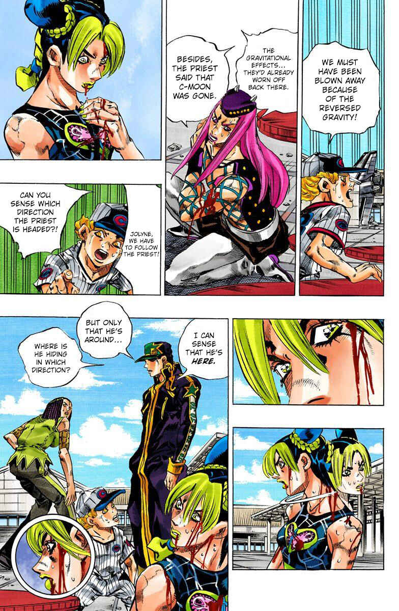 Page 8 Chapter 149 JoJos Bizarre Adventure, Part 6: Stone Ocean (Official Colored)