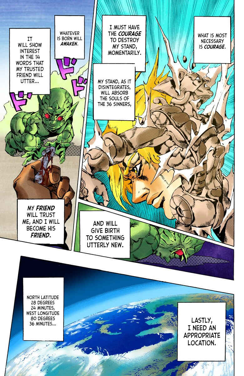 Page 8 Chapter 96 JoJos Bizarre Adventure, Part 6: Stone Ocean (Official Colored)