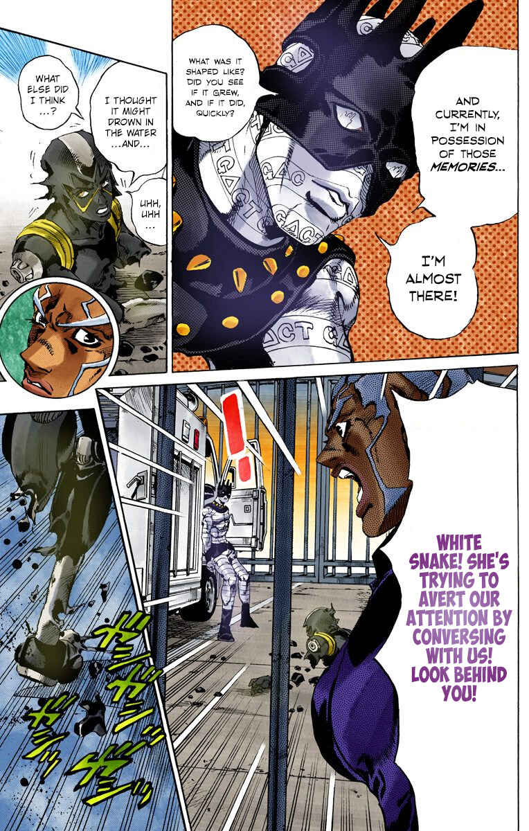 Page 11 Chapter 90 JoJos Bizarre Adventure, Part 6: Stone Ocean (Official Colored)