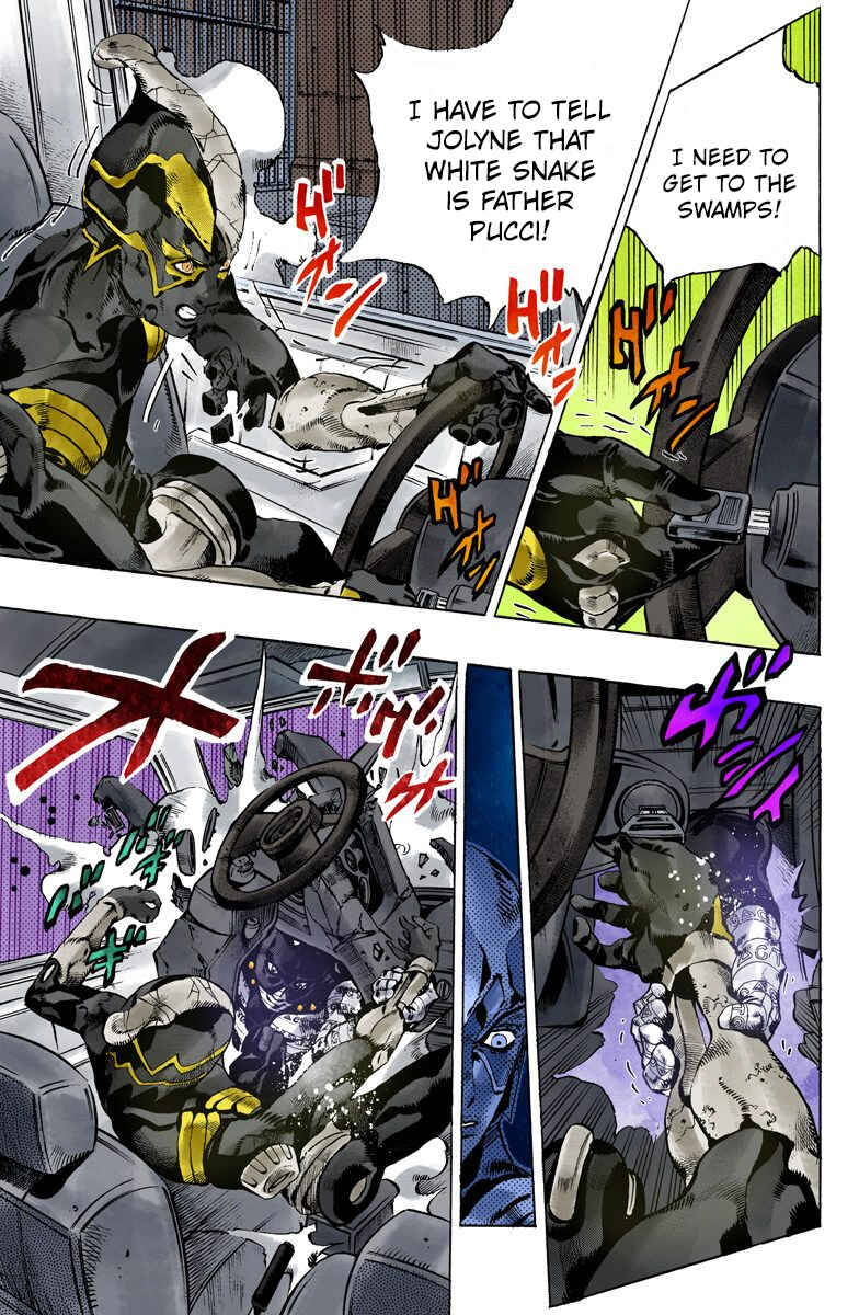 Page 3 Chapter 90 JoJos Bizarre Adventure, Part 6: Stone Ocean (Official Colored)