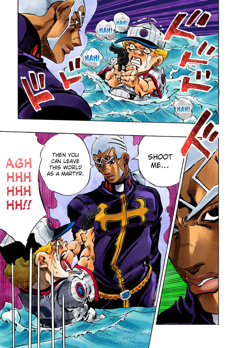 Page 16 Chapter 154 JoJos Bizarre Adventure, Part 6: Stone Ocean (Official Colored)