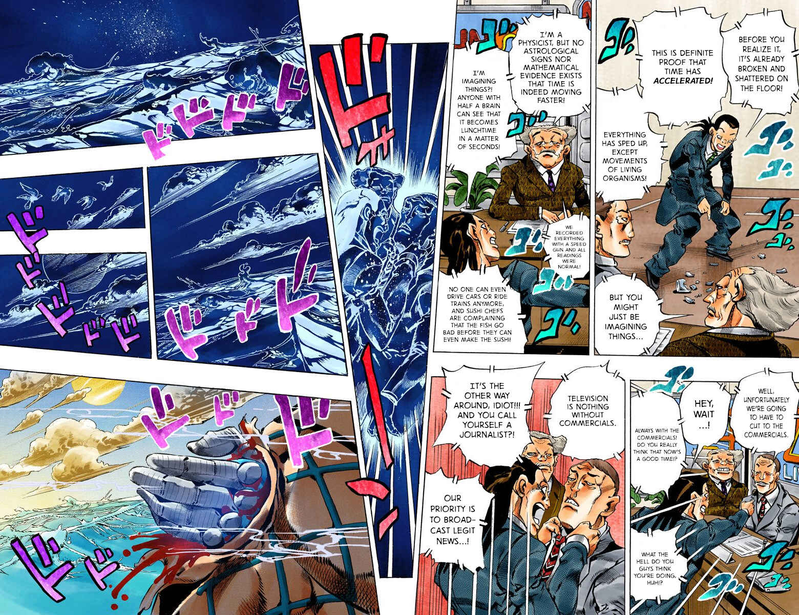 Page 4 Chapter 154 JoJos Bizarre Adventure, Part 6: Stone Ocean (Official Colored)