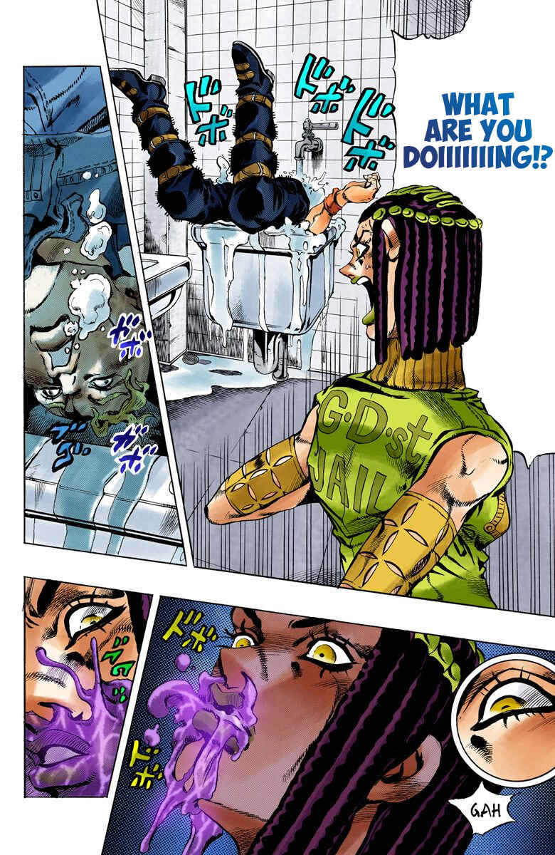Page 12 Chapter 23 JoJos Bizarre Adventure, Part 6: Stone Ocean (Official Colored)