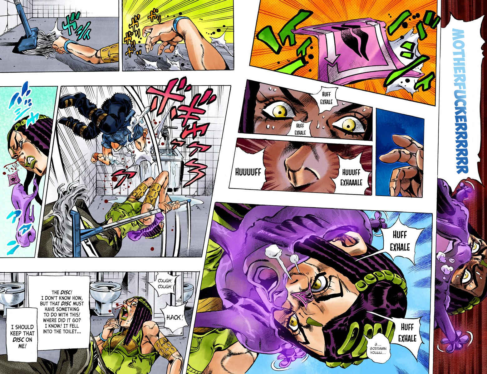 Page 16 Chapter 23 JoJos Bizarre Adventure, Part 6: Stone Ocean (Official Colored)