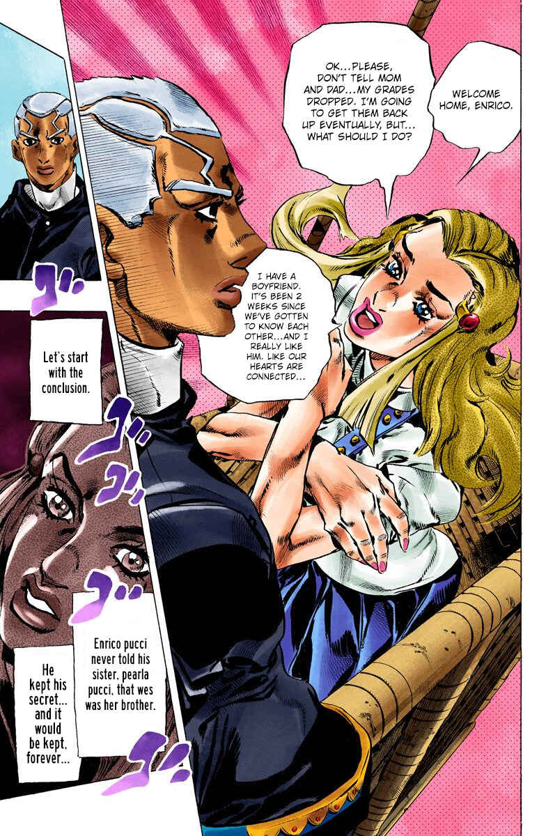Page 9 Chapter 128 JoJos Bizarre Adventure, Part 6: Stone Ocean (Official Colored)