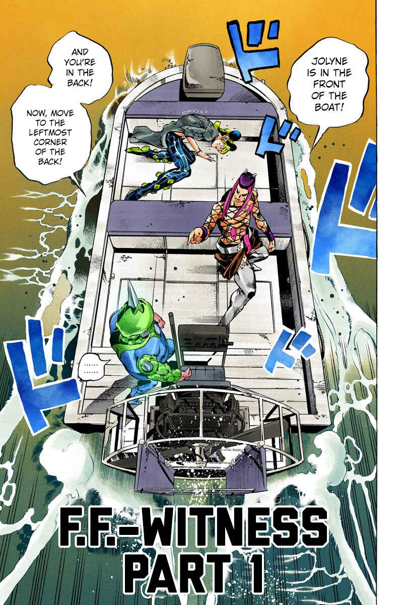 Page 1 Chapter 83 JoJos Bizarre Adventure, Part 6: Stone Ocean (Official Colored)