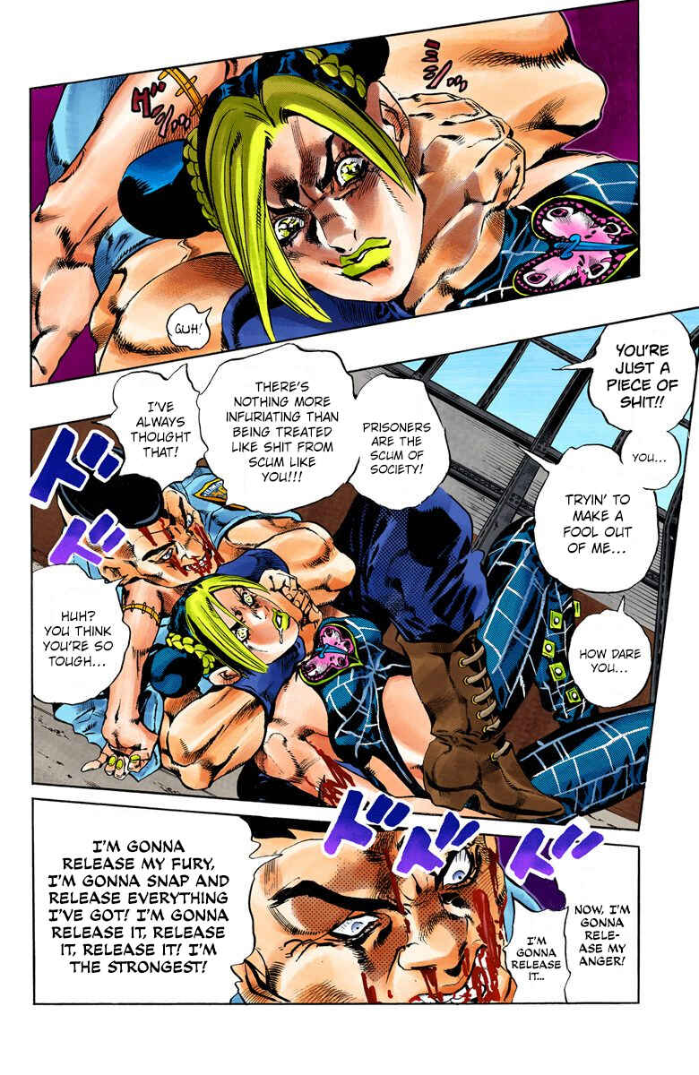 Page 19 Chapter 63 JoJos Bizarre Adventure, Part 6: Stone Ocean (Official Colored)