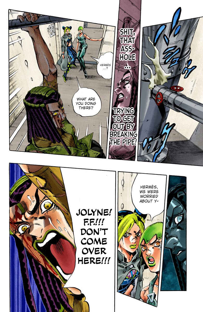 Page 16 Chapter 53 JoJos Bizarre Adventure, Part 6: Stone Ocean (Official Colored)