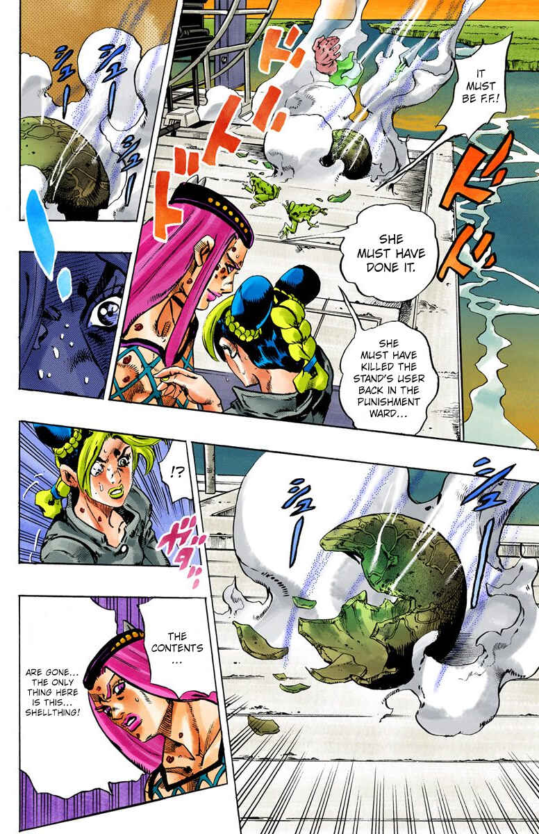 Page 14 Chapter 85 JoJos Bizarre Adventure, Part 6: Stone Ocean (Official Colored)
