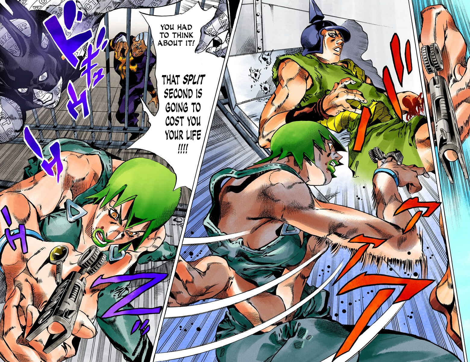 Page 6 Chapter 85 JoJos Bizarre Adventure, Part 6: Stone Ocean (Official Colored)
