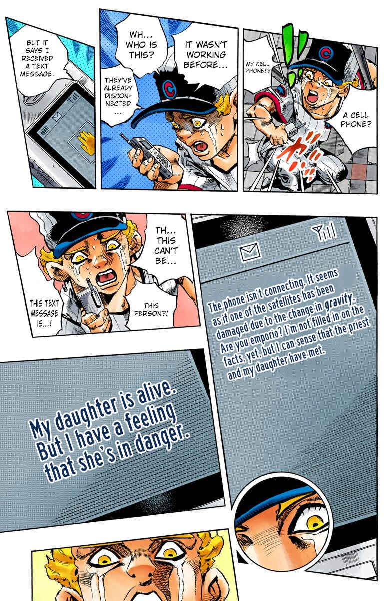 Page 13 Chapter 144 JoJos Bizarre Adventure, Part 6: Stone Ocean (Official Colored)