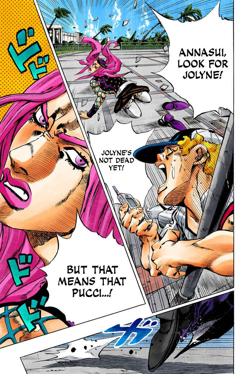 Page 15 Chapter 144 JoJos Bizarre Adventure, Part 6: Stone Ocean (Official Colored)