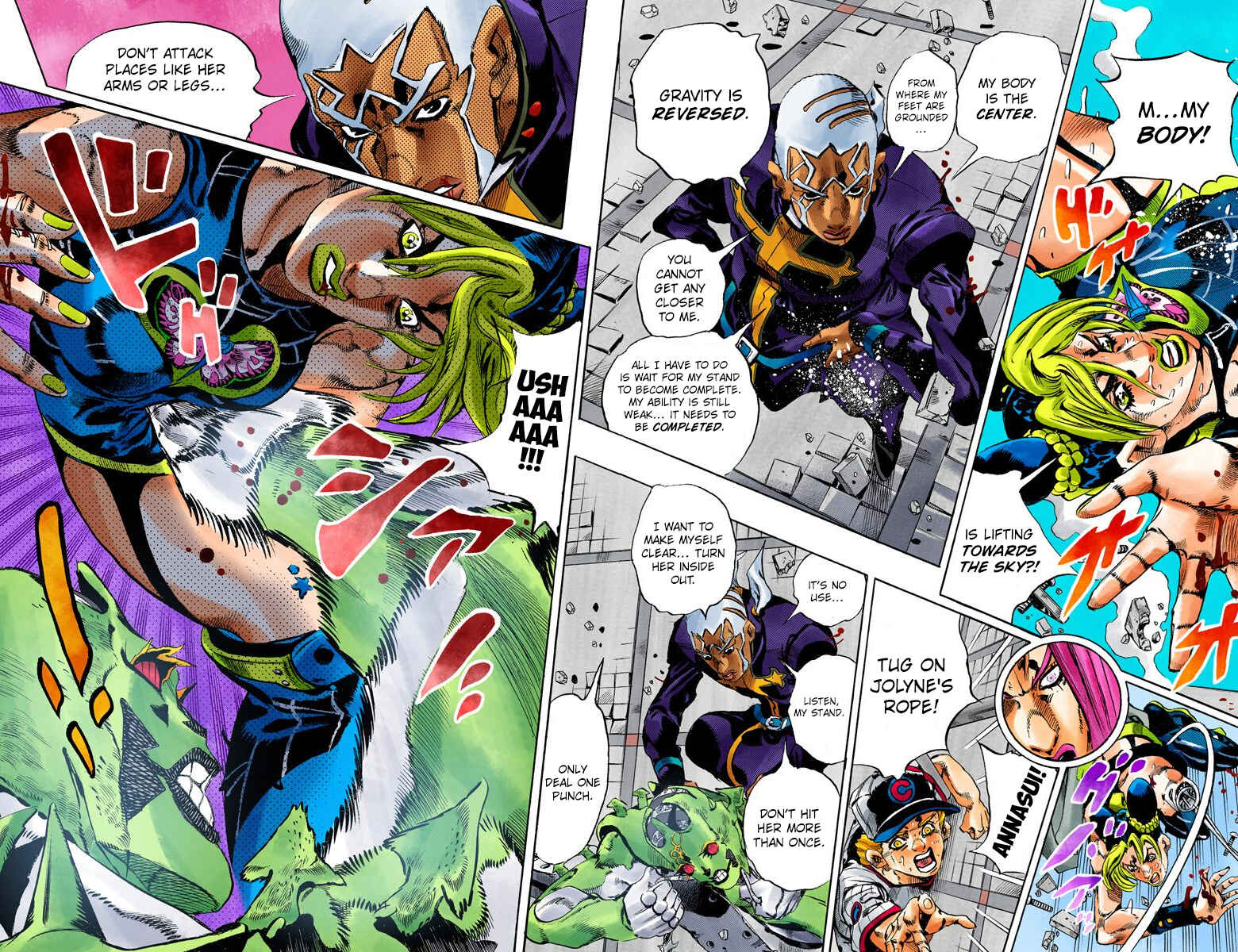Page 3 Chapter 144 JoJos Bizarre Adventure, Part 6: Stone Ocean (Official Colored)