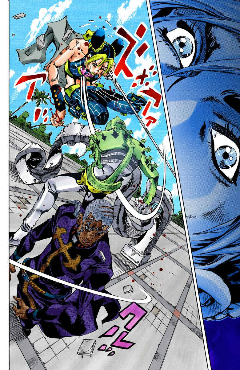 Page 4 Chapter 144 JoJos Bizarre Adventure, Part 6: Stone Ocean (Official Colored)