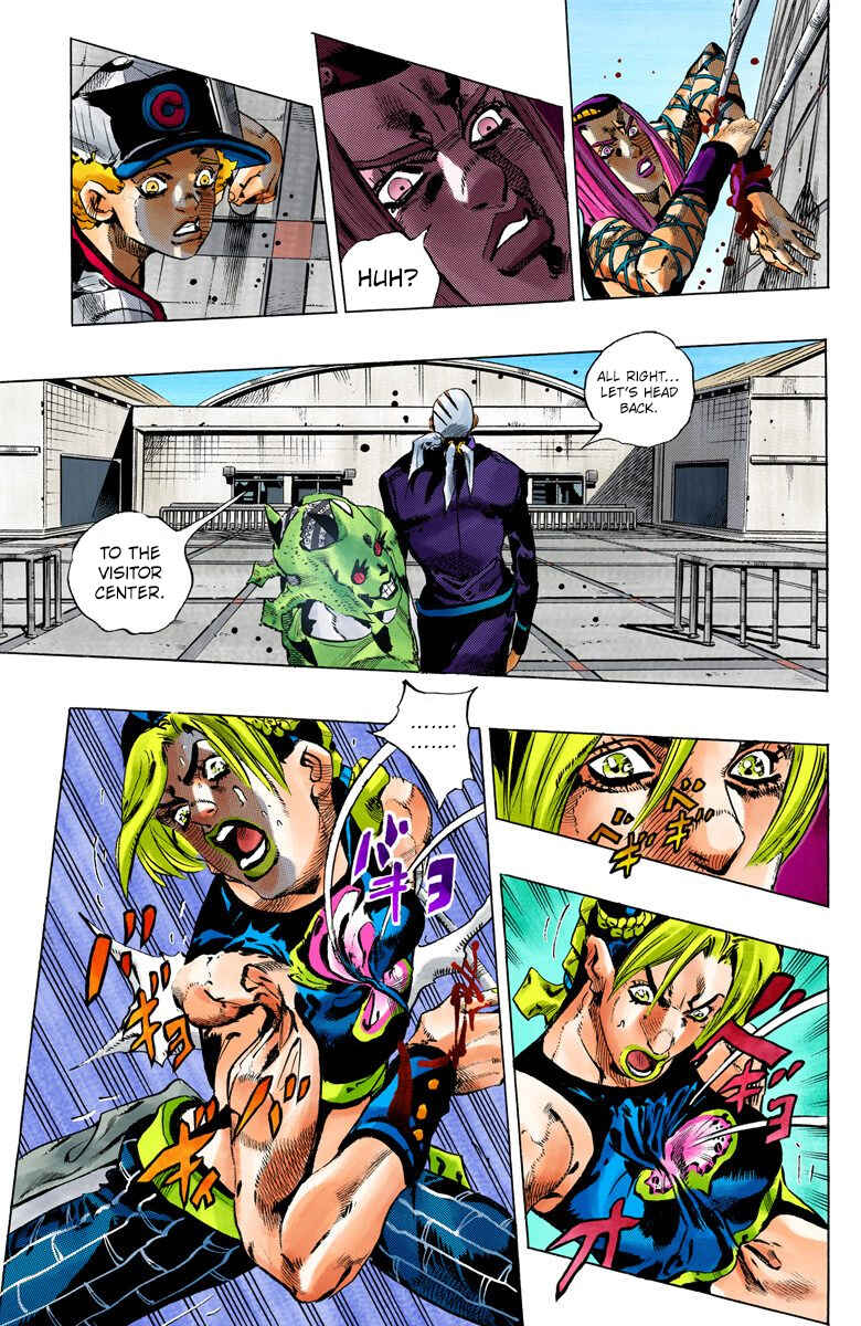 Page 5 Chapter 144 JoJos Bizarre Adventure, Part 6: Stone Ocean (Official Colored)