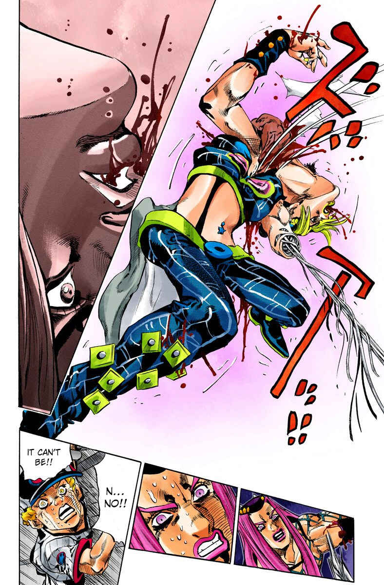 Page 8 Chapter 144 JoJos Bizarre Adventure, Part 6: Stone Ocean (Official Colored)