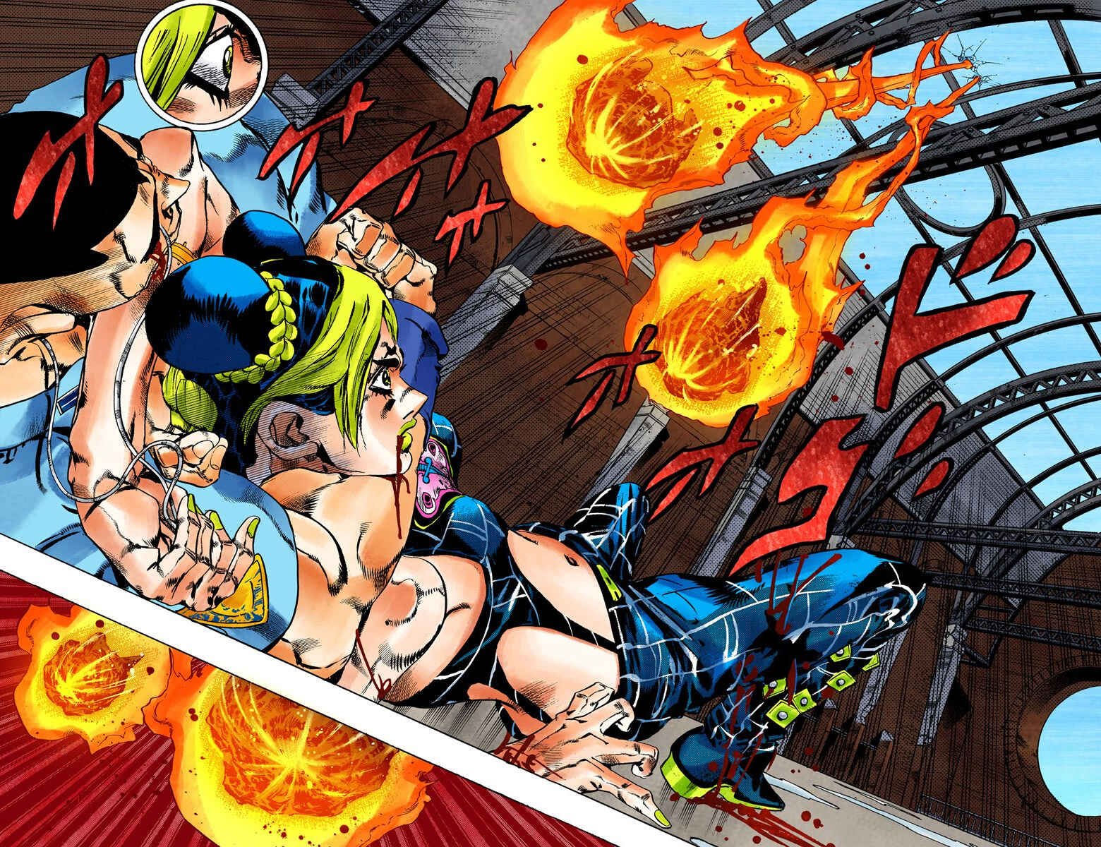 Page 10 Chapter 64 JoJos Bizarre Adventure, Part 6: Stone Ocean (Official Colored)