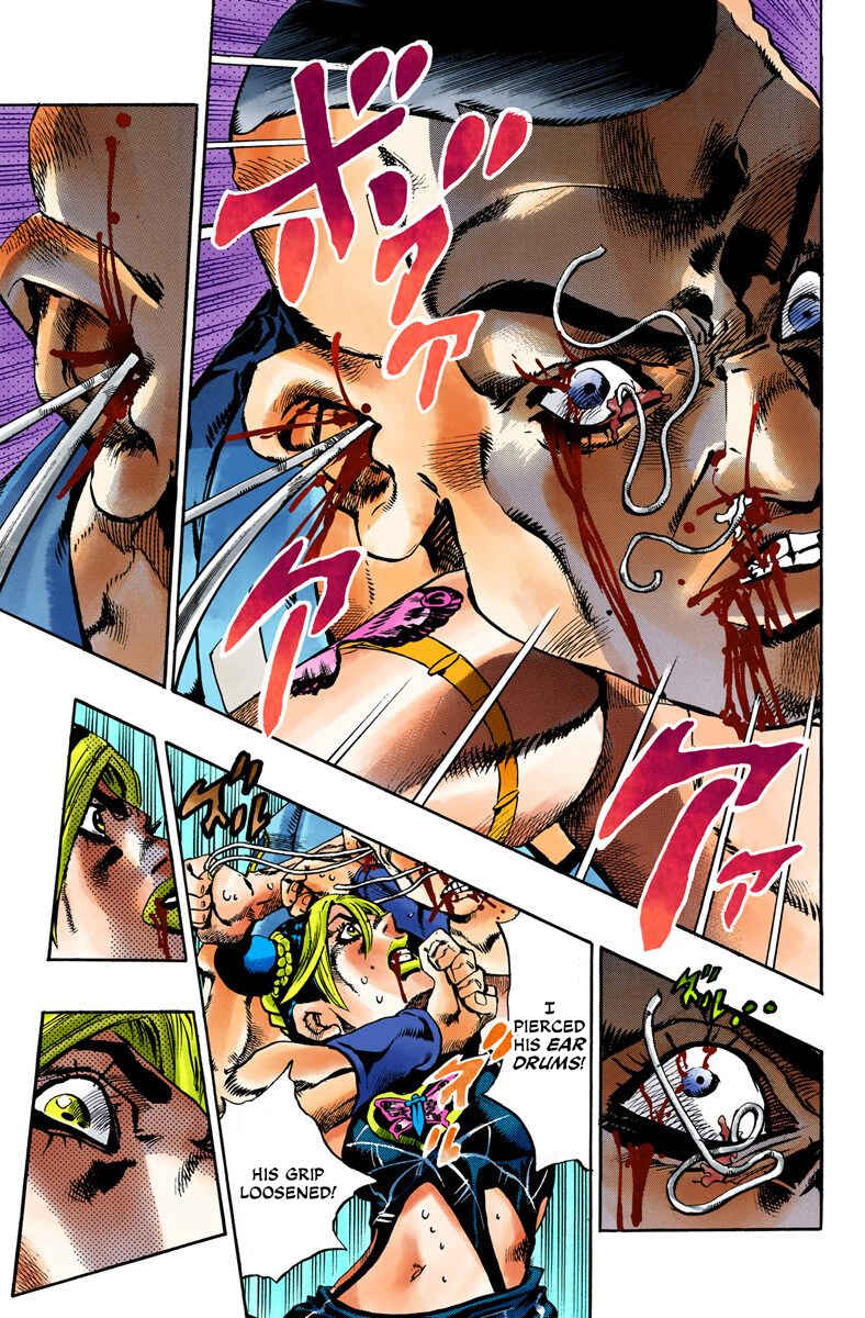 Page 9 Chapter 64 JoJos Bizarre Adventure, Part 6: Stone Ocean (Official Colored)