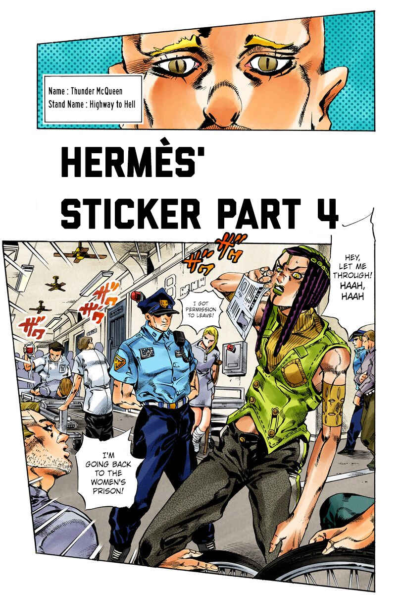Page 1 Chapter 24 JoJos Bizarre Adventure, Part 6: Stone Ocean (Official Colored)