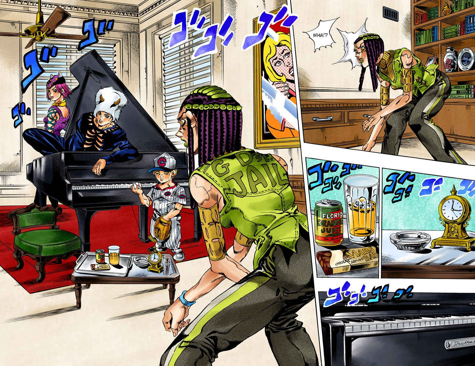 Page 8 Chapter 24 JoJos Bizarre Adventure, Part 6: Stone Ocean (Official Colored)