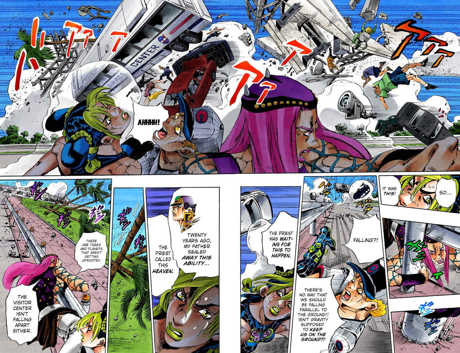 Page 5 Chapter 140 JoJos Bizarre Adventure, Part 6: Stone Ocean (Official Colored)