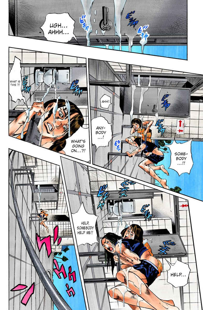 Page 8 Chapter 140 JoJos Bizarre Adventure, Part 6: Stone Ocean (Official Colored)