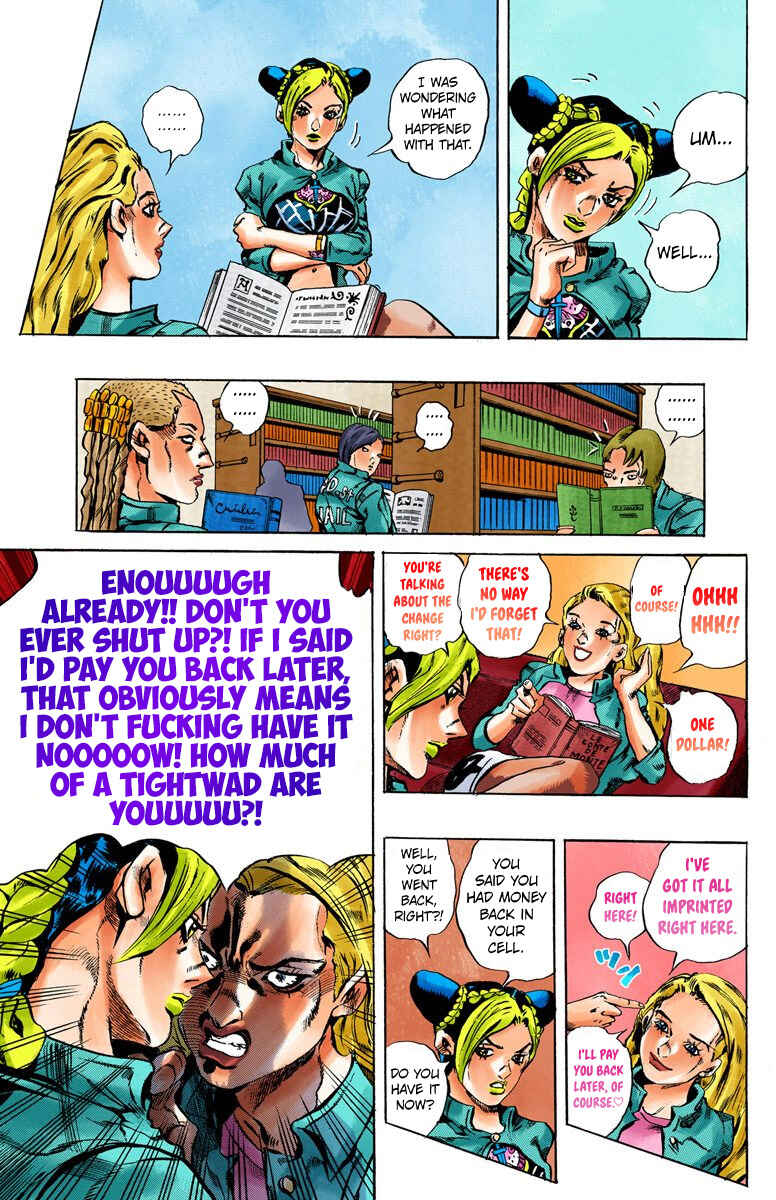 Page 13 Chapter 10 JoJos Bizarre Adventure, Part 6: Stone Ocean (Official Colored)