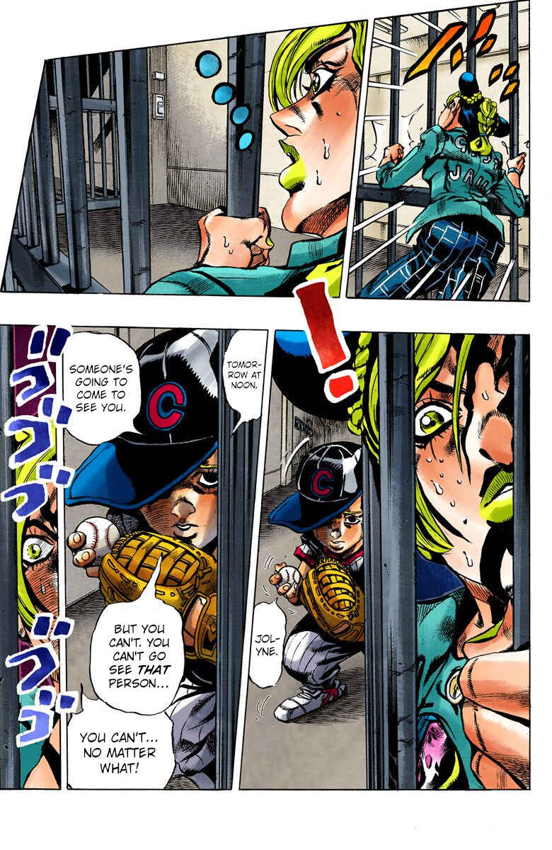 Page 21 Chapter 10 JoJos Bizarre Adventure, Part 6: Stone Ocean (Official Colored)